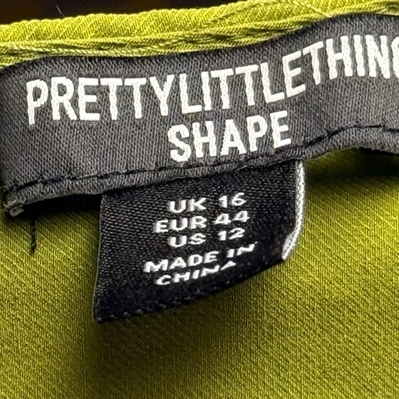 PrettyLittleThing Chartreuse Jumpsuit - Picture 6 of 6